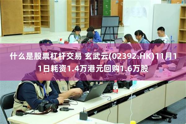 什么是股票杠杆交易 玄武云(02392.HK)11月11日耗资1.4万港元回购1.6万股