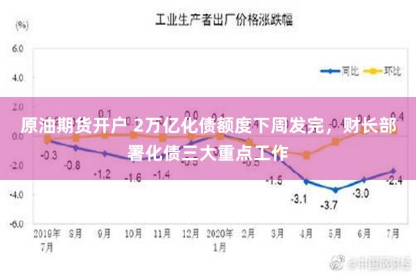 原油期货开户 2万亿化债额度下周发完，财长部署化债三大重点工作